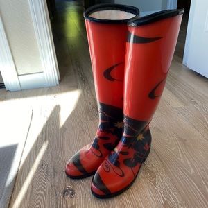 Dav rubber rain boots Size6/7